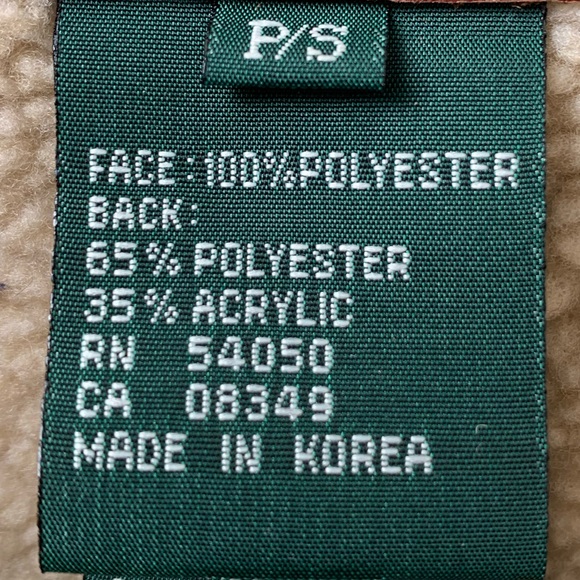 Lauren Ralph Lauren dry goods rich chocolate brown faux suede sherpa lined coat - Picture 15 of 16